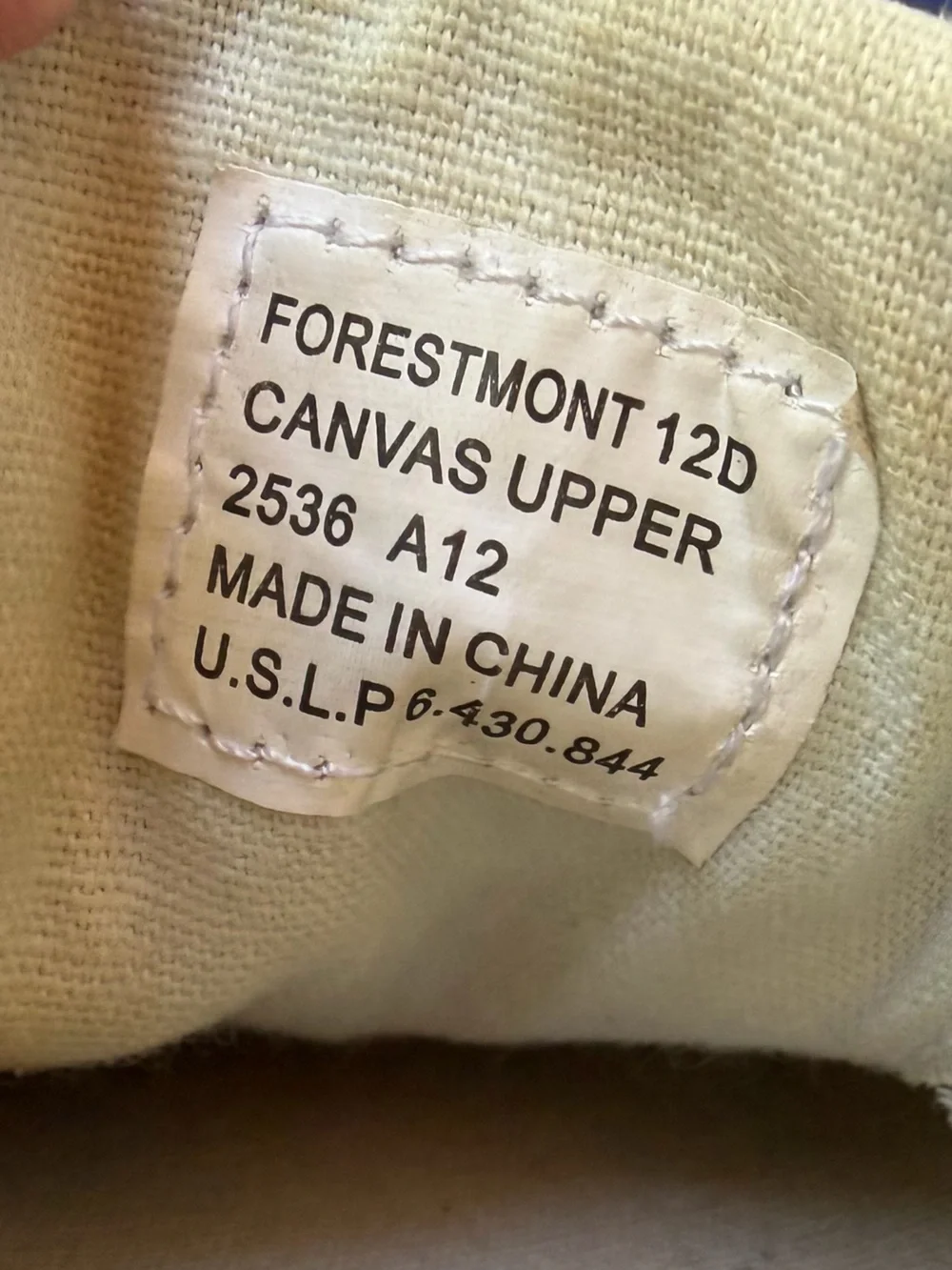 Polo Ralph Lauren Shoes Forestmont Canvas Sneakers Mens Size 12